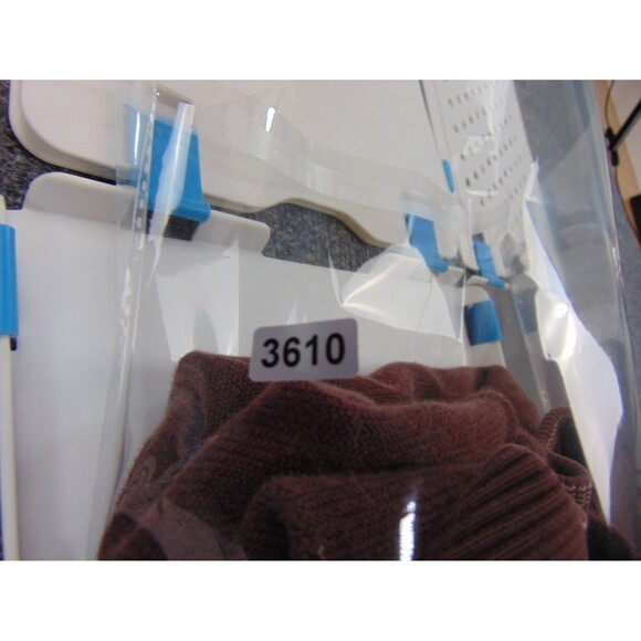 Tommy Bahama Sweatshirt Mens Small Brown Cotton Button Mock Neck Pullover Casual - Picture 8 of 8